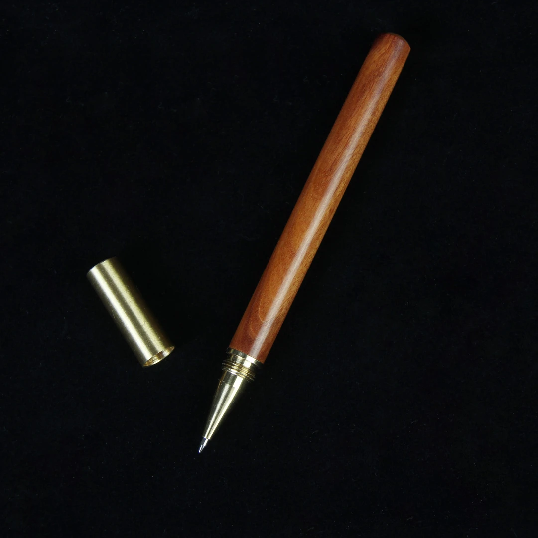 【千文木艺】非洲酸枝实木笔两支【包邮送运费险】木雕把玩