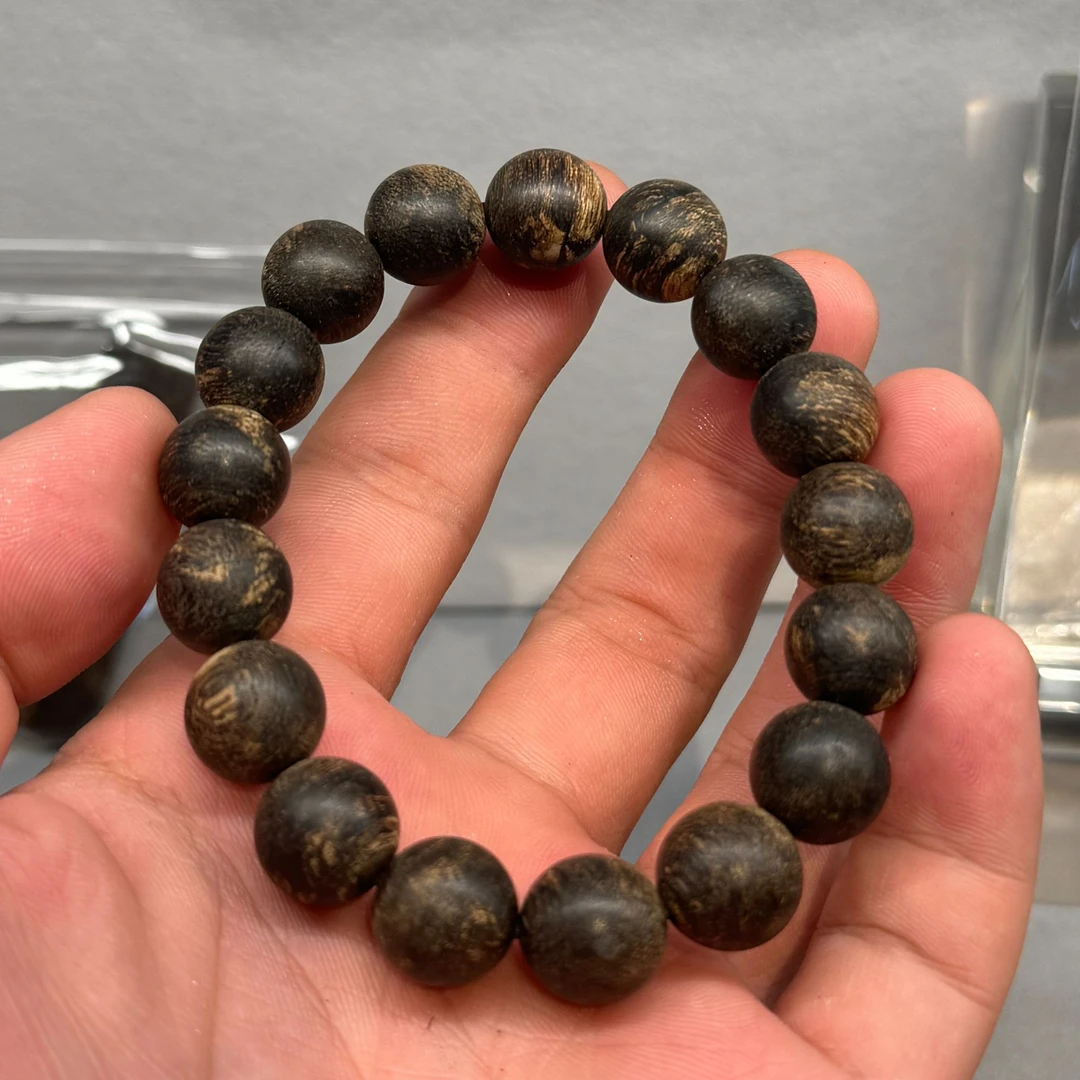 XIANYUAN/仙源越南惠安沉香沉水13mm单圈手串20g