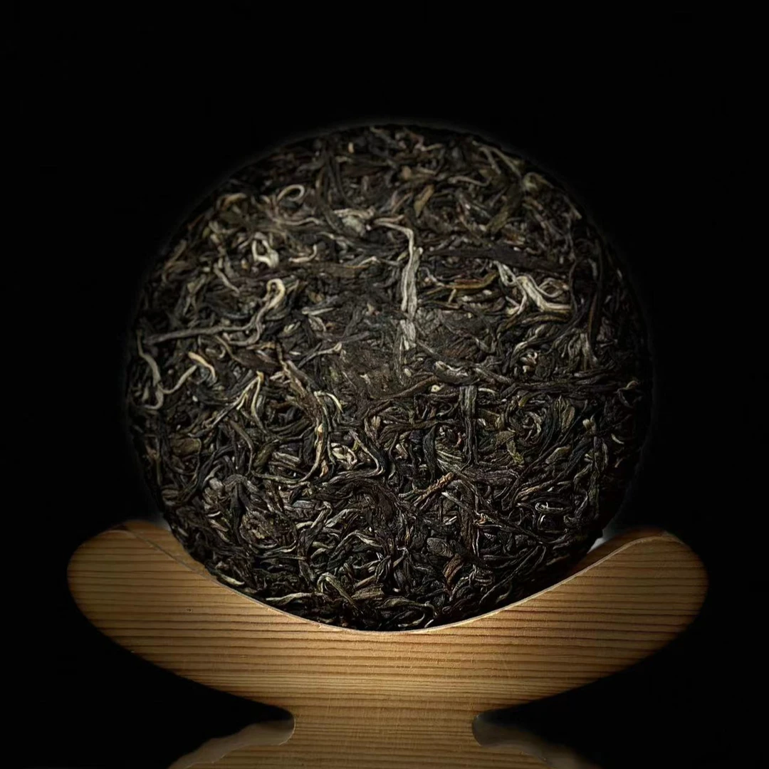 25年 红毛丹 头春 传统手工 云南普洱生茶100克饼