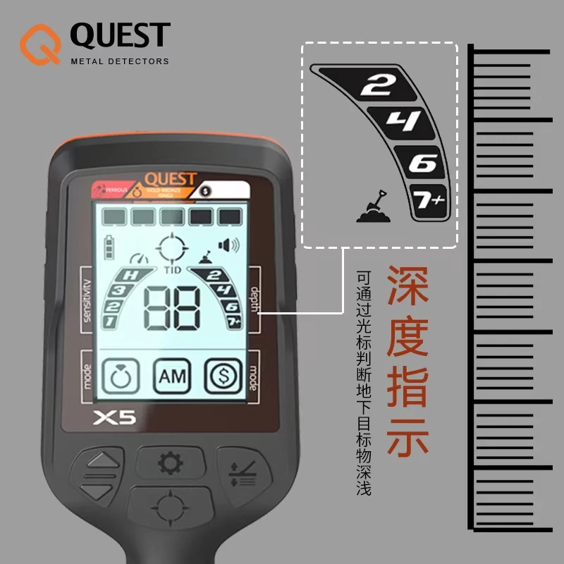 贵仕X5 金银铜探测仪