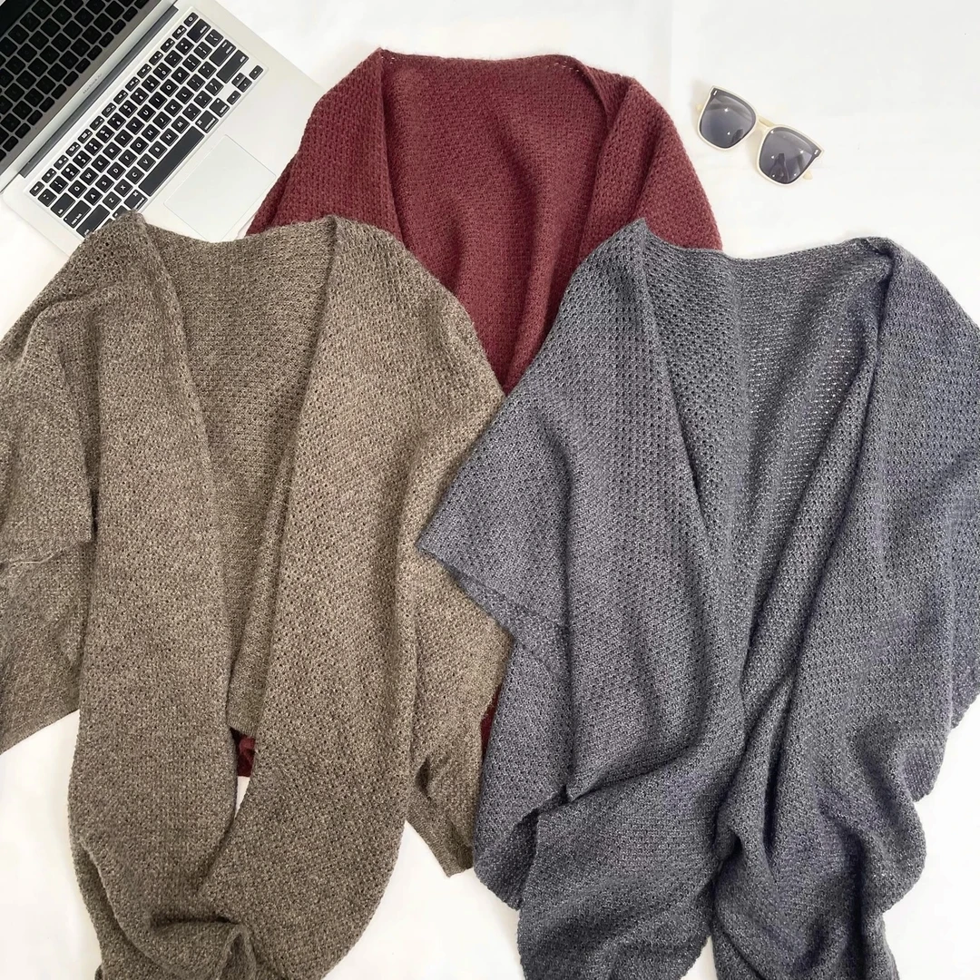 【‘’审美在线‘’小韩日记】秋冬披肩时尚休闲百搭宽松保暖慵懒风359