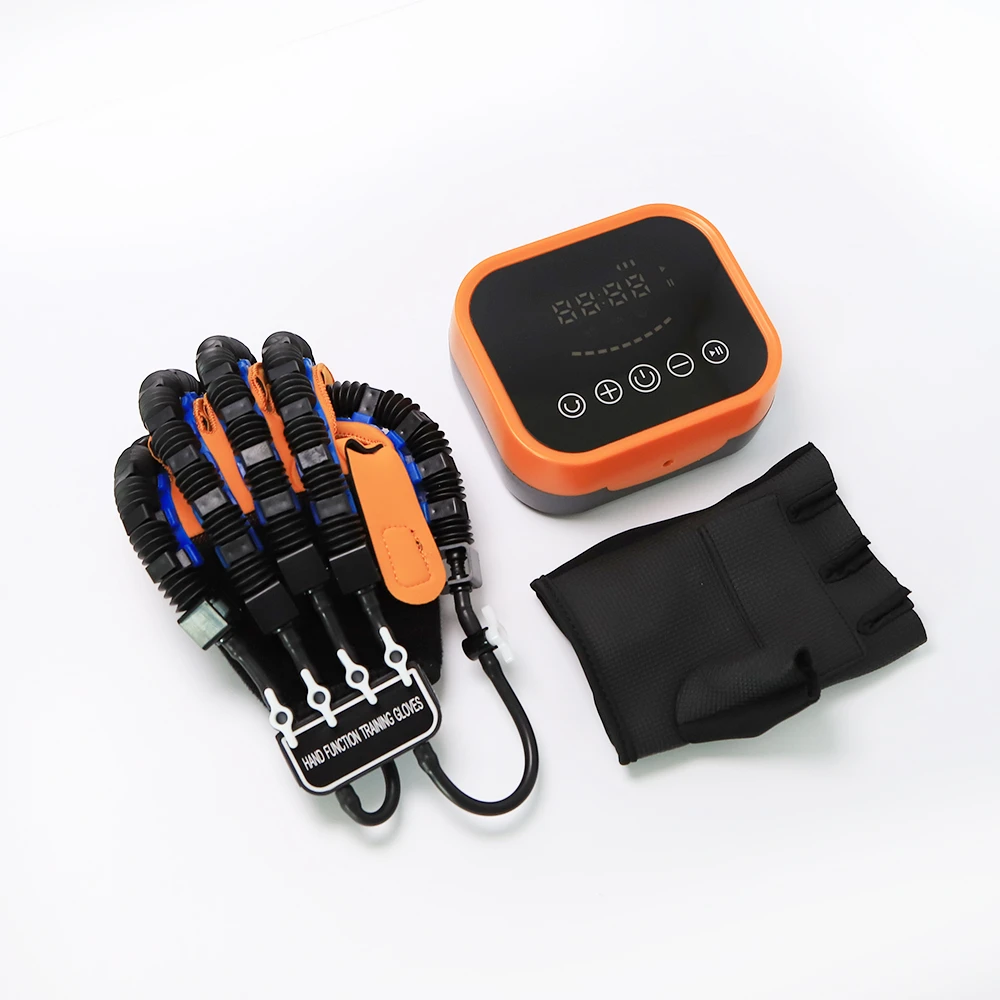 智能手指康复按摩手套老年人手部锻炼器五指分指伸握训练镜像热敷