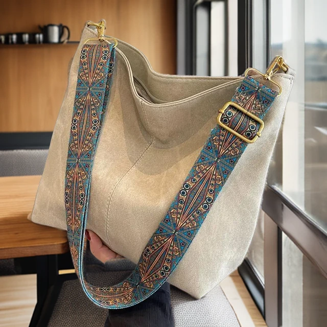 【新品上市】宽带包包女士潮搭高级质感托特包夏季大容量通勤包菲