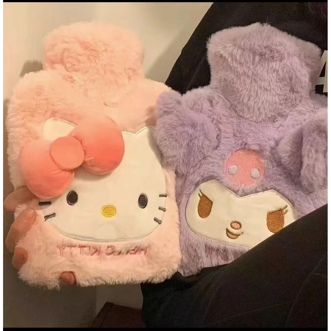 可爱三丽鸥hellokitty注水热水袋卡通灌水暖水袋暖宝宝敷肚子ZZZ