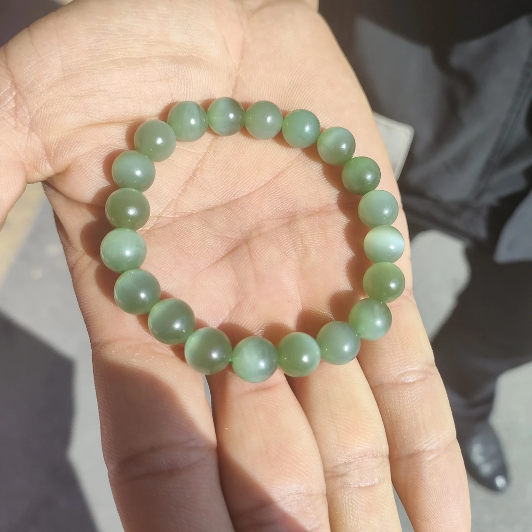 精品和田玉手串卡10