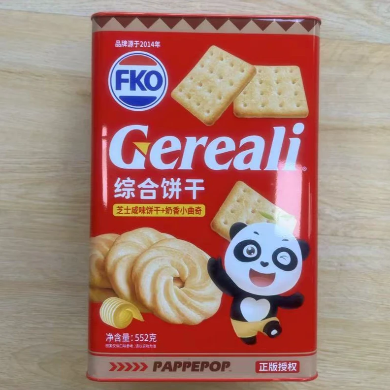 FKO综合饼干芝士咸味饼干＋奶香小曲奇