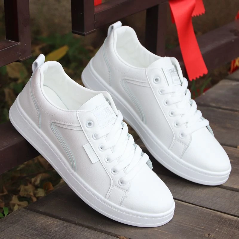新款男鞋潮流春秋平底男百搭透气学生男士运动休闲潮鞋子板鞋男