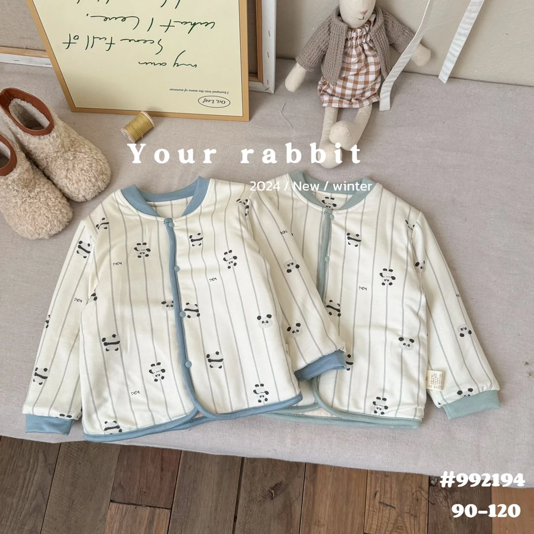 992194熊猫物语小棉袄（蓝色）