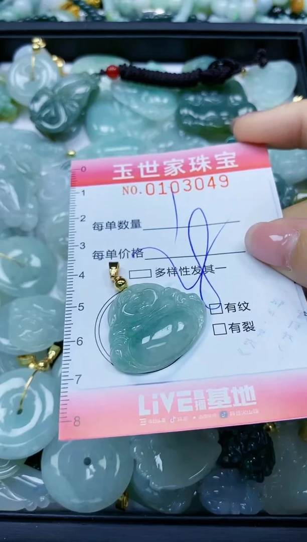 【闪购商品】翡翠颈饰未镶嵌闪购0103049