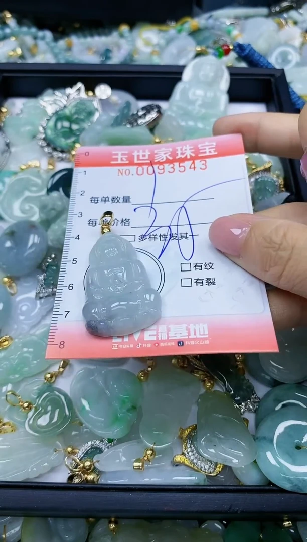 【闪购商品】翡翠颈饰未镶嵌闪购0093543