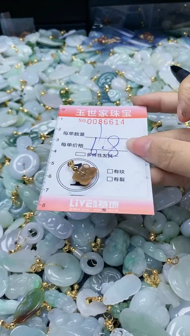 【闪购商品】翡翠颈饰未镶嵌闪购0086614