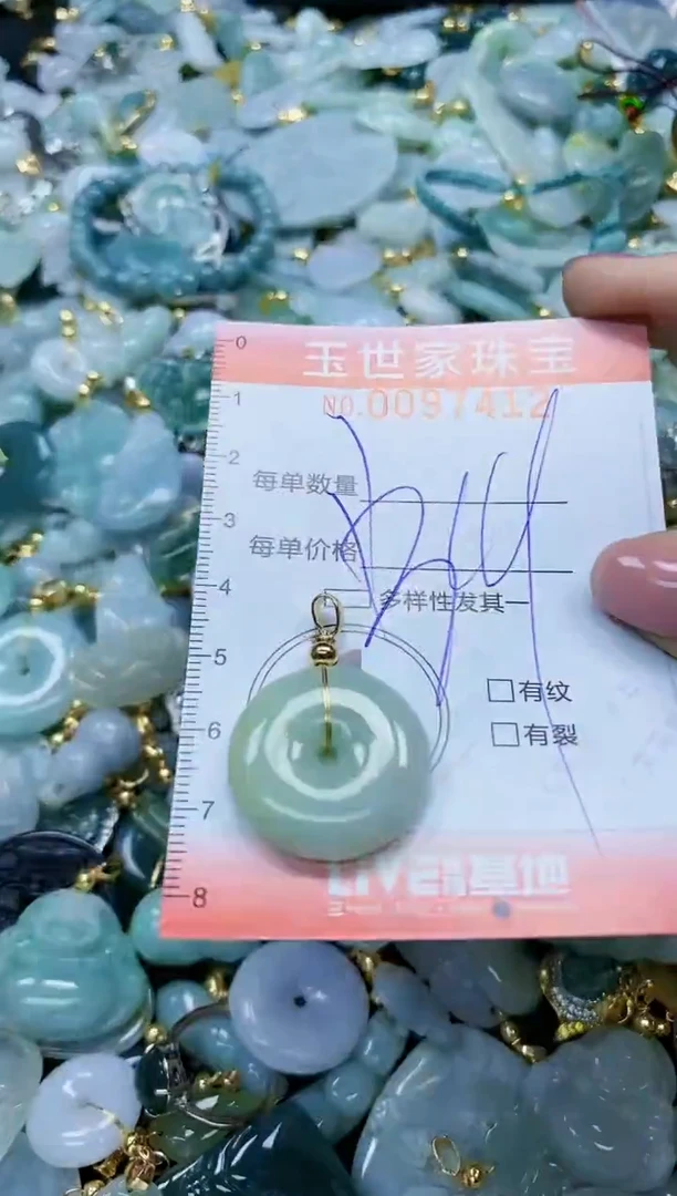 【闪购商品】翡翠颈饰未镶嵌闪购0097412
