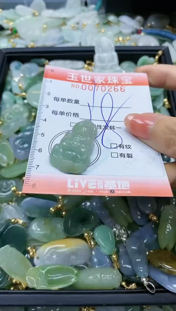 【闪购商品】翡翠颈饰未镶嵌闪购0070266