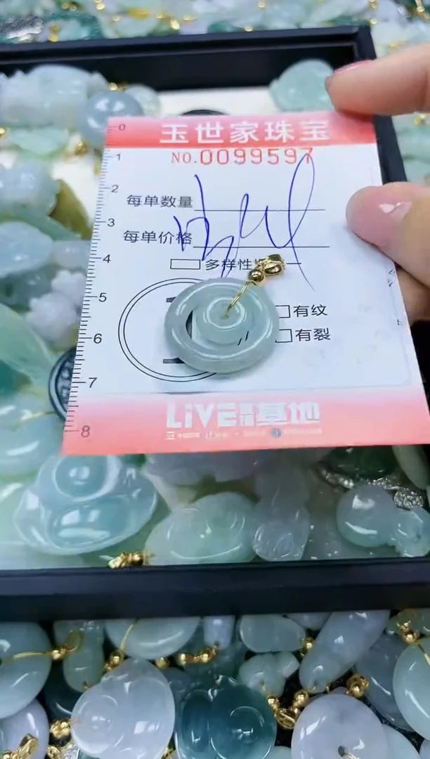 【闪购商品】翡翠颈饰未镶嵌闪购0099597