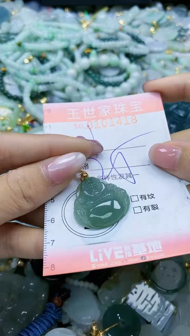 【闪购商品】翡翠颈饰未镶嵌闪购0101418