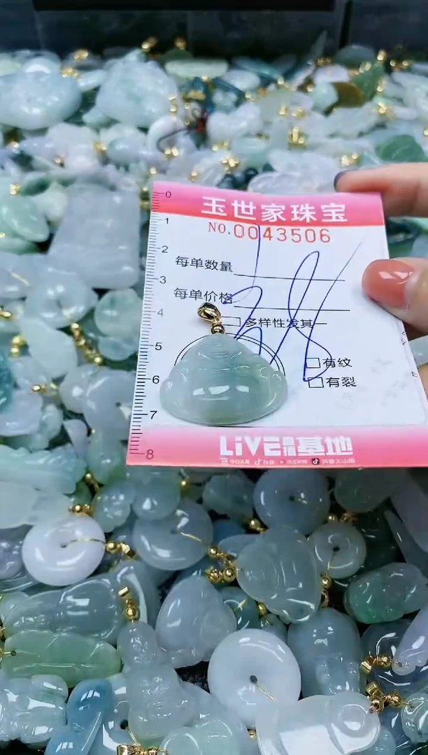 【闪购商品】翡翠颈饰未镶嵌闪购0043506
