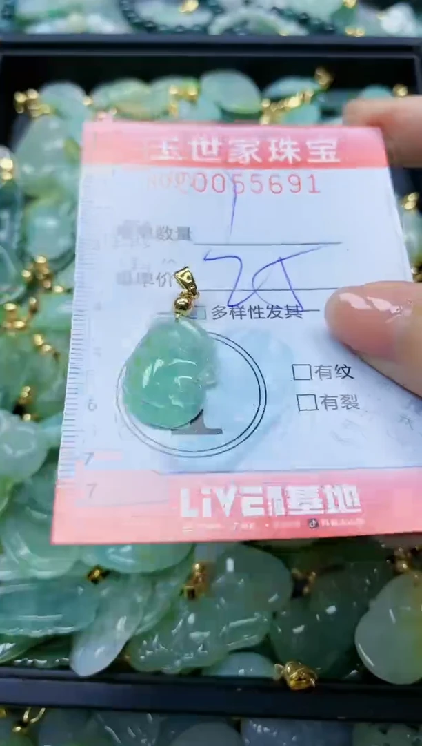 【闪购商品】翡翠颈饰未镶嵌闪购商品0055691