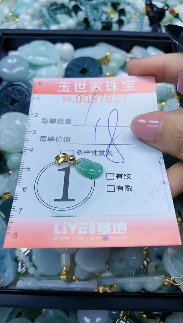 【闪购商品】翡翠颈饰未镶嵌闪购0097617