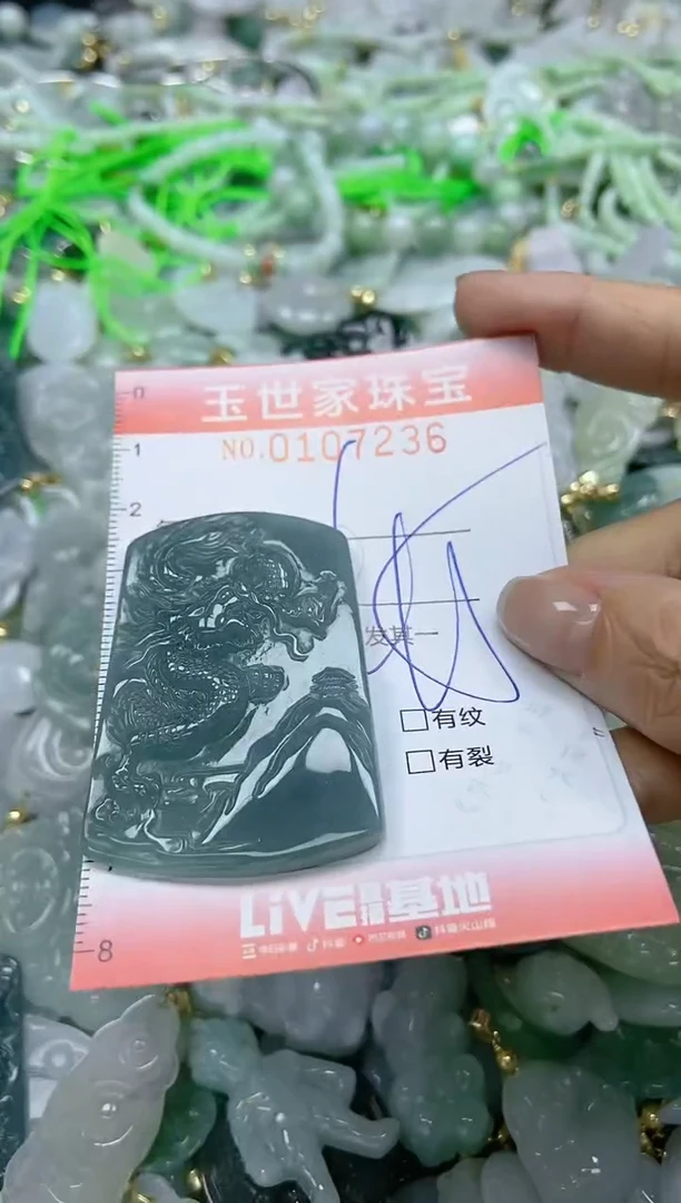 【闪购商品】翡翠颈饰未镶嵌闪购0107236