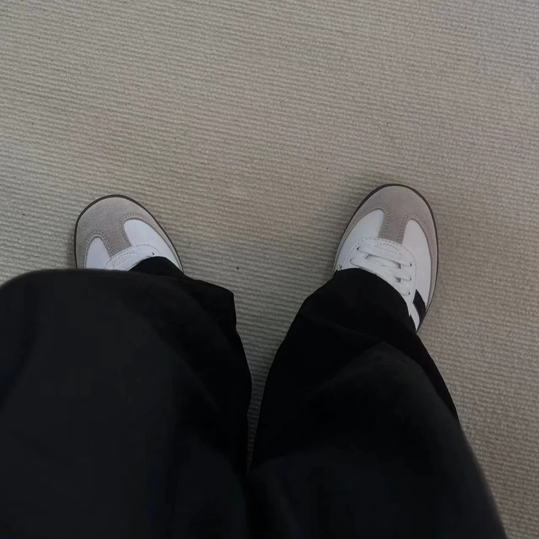 四季百搭平底薄款男女同款百搭德训鞋