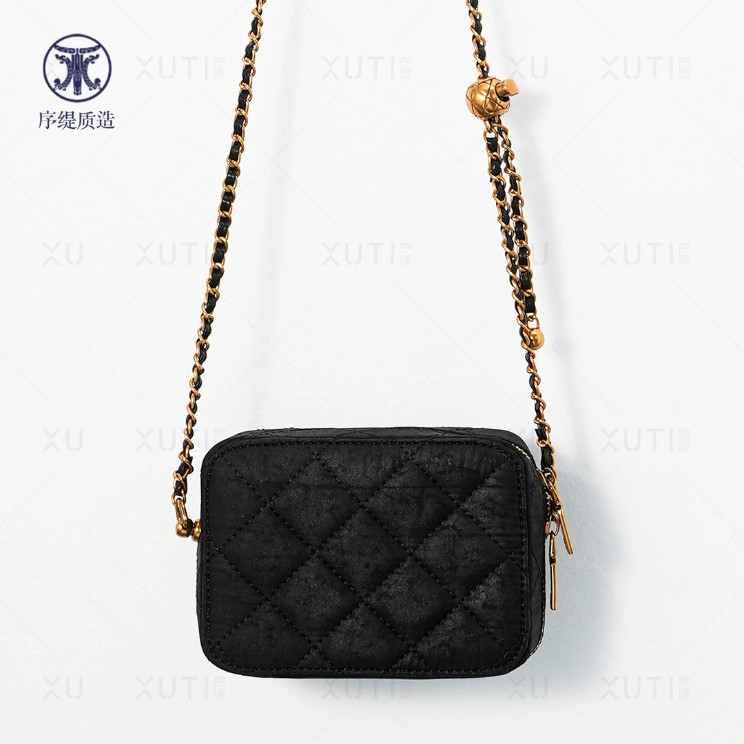 序缇春夏款设计时尚休闲单件百搭时尚木木小挎包B98-0609