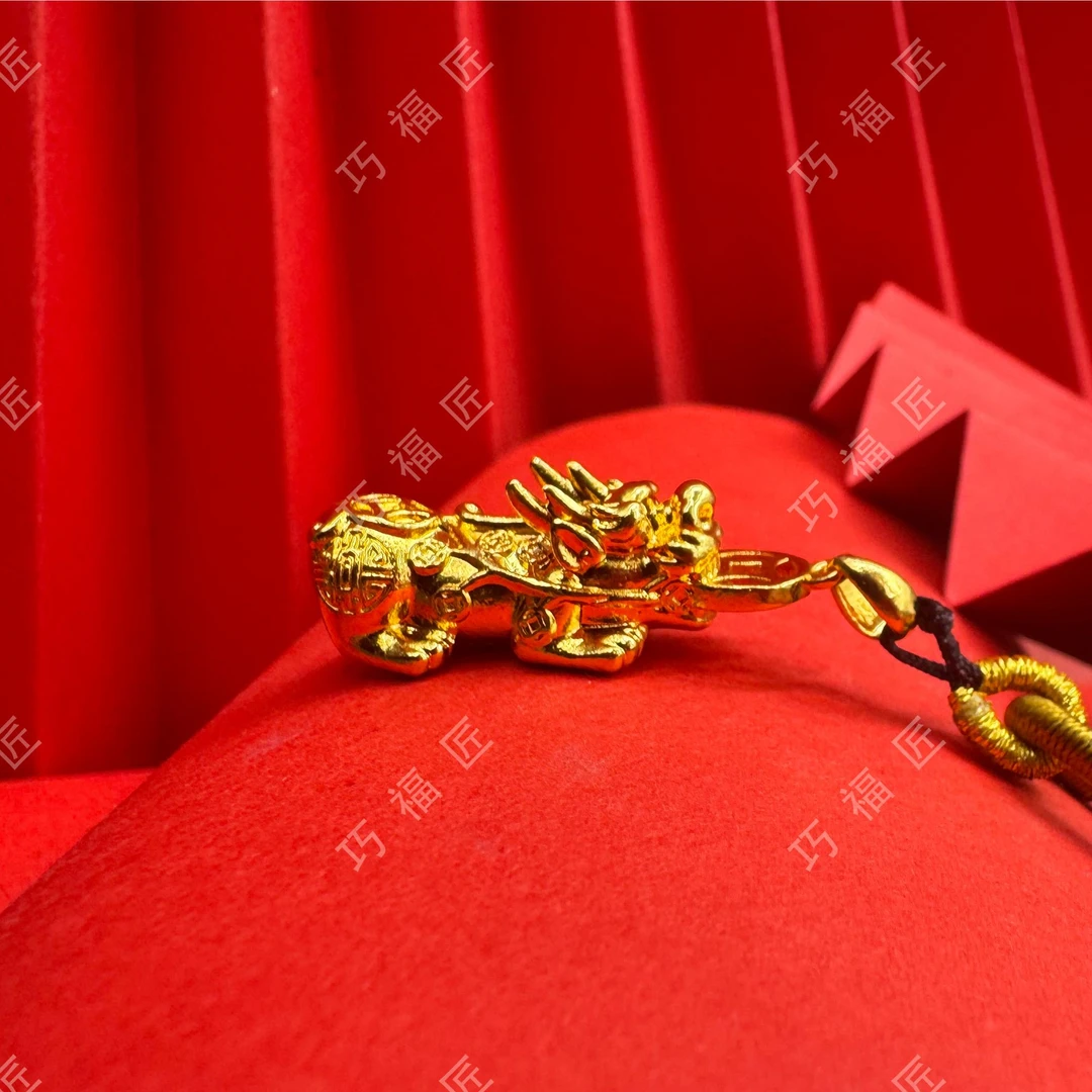 吊坠足银 貔貅吊坠 简约气质轻奢时尚复古精美百搭潮流经典素款