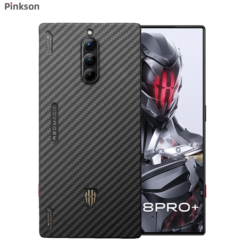 中兴红魔8Pro手机壳8Pro+保护套凯夫拉芳纶碳纤维防摔散热透气男