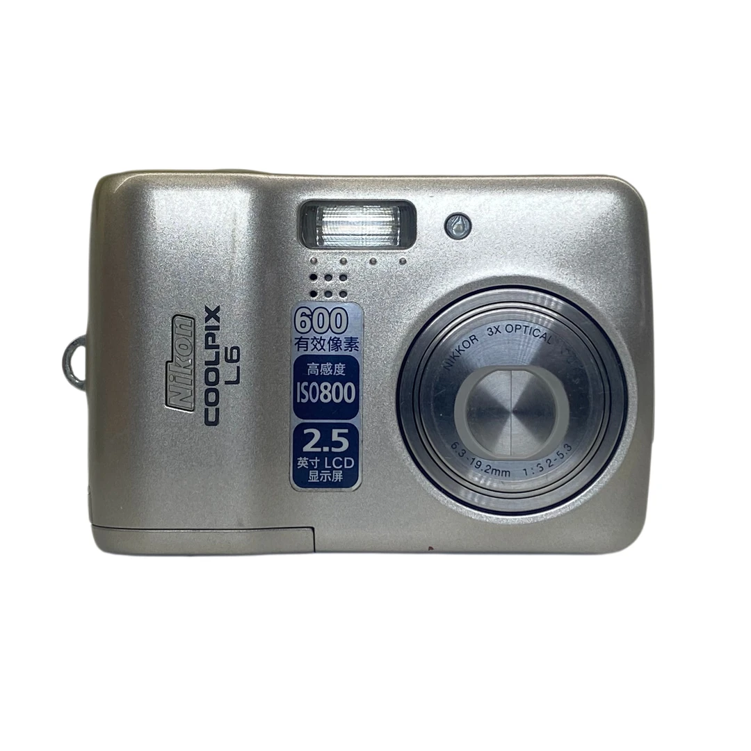 90新 Nikon/尼康 L6 平价ccd相机学生性价比朦胧复古光晕氛围
