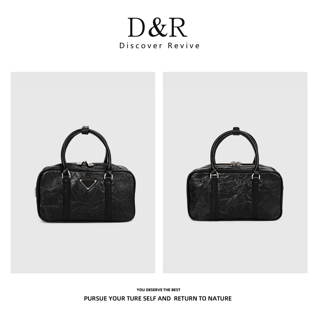 Discover Revive经典新款时尚手抓纹单肩手提包包E962-新新新68