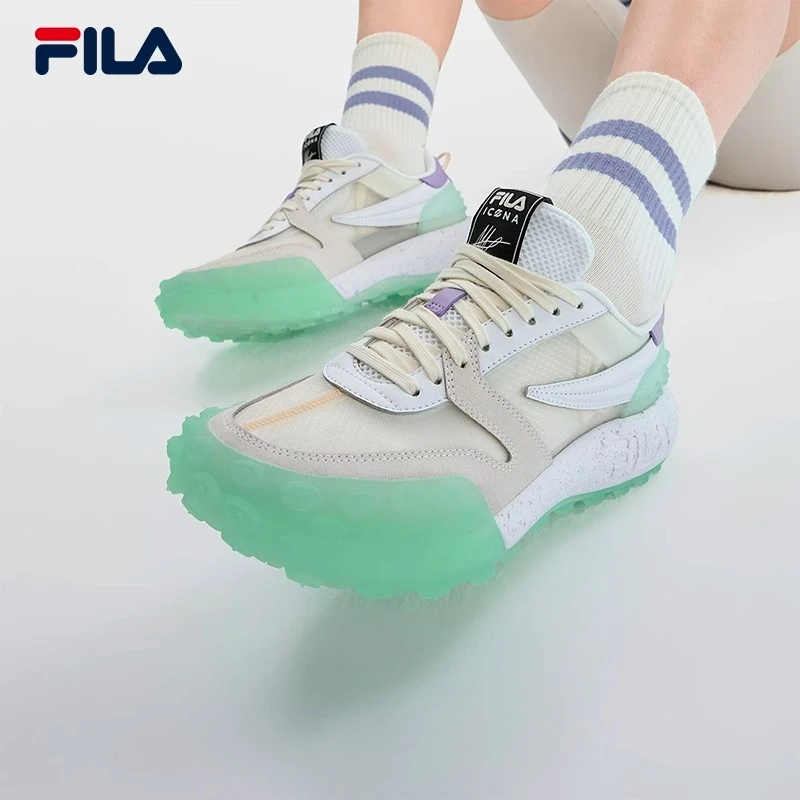 【焕新季】FILA斐乐【果冻GARA半透老爹鞋】潮流时尚休闲运动鞋情侣