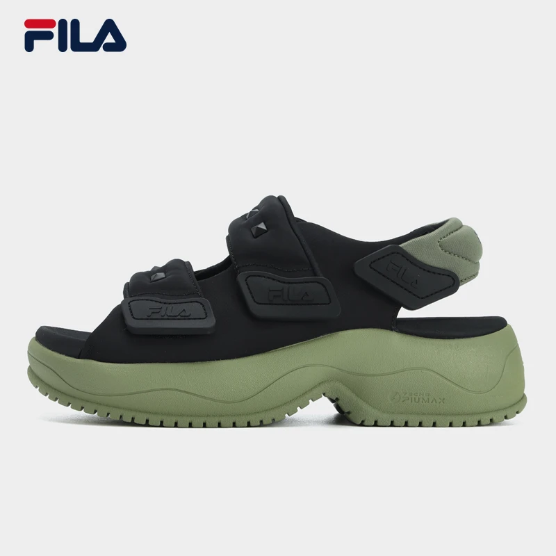 Fila/斐乐运动舒适女款 夏季休闲百搭增高泡芙凉鞋 F12W321401