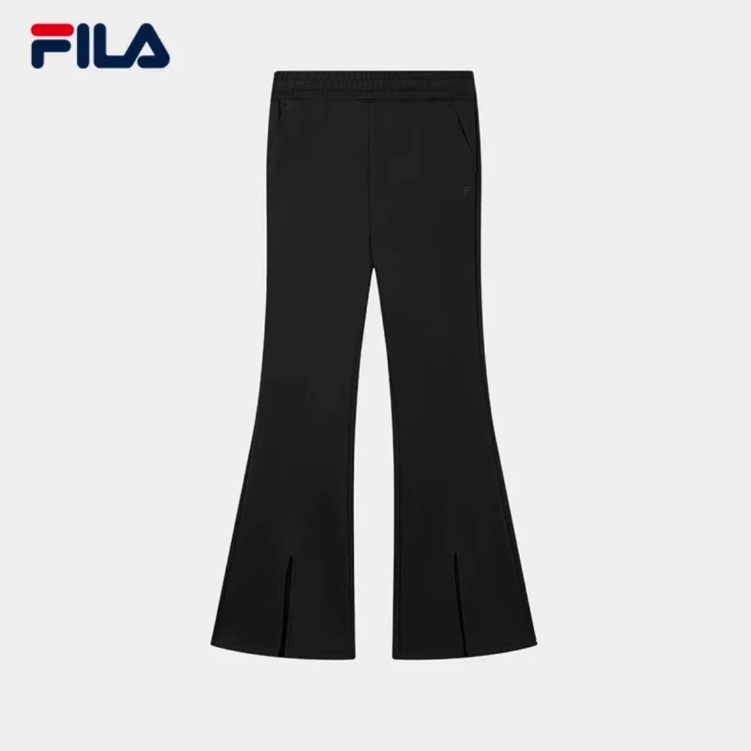 Fila/斐乐女装【微喇显瘦超模裤】秋新款开叉时尚休闲裤F11W339613
