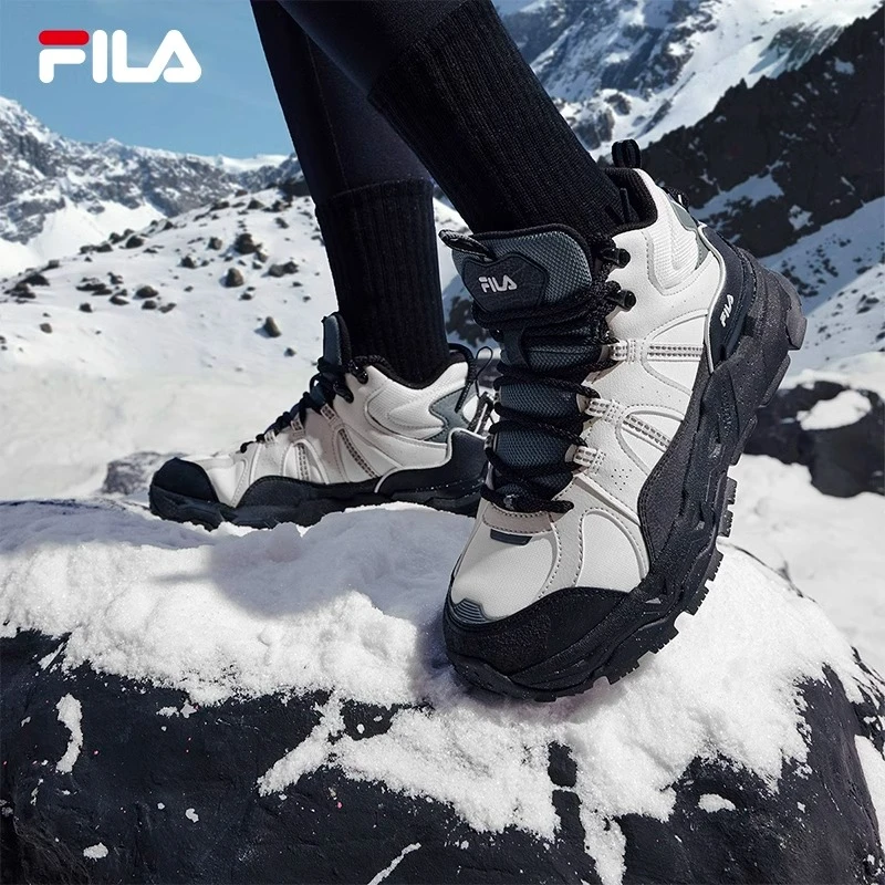 Fila/斐乐秋冬新情侣款-【中帮满天星】运动休闲老爹鞋-F12M342129F