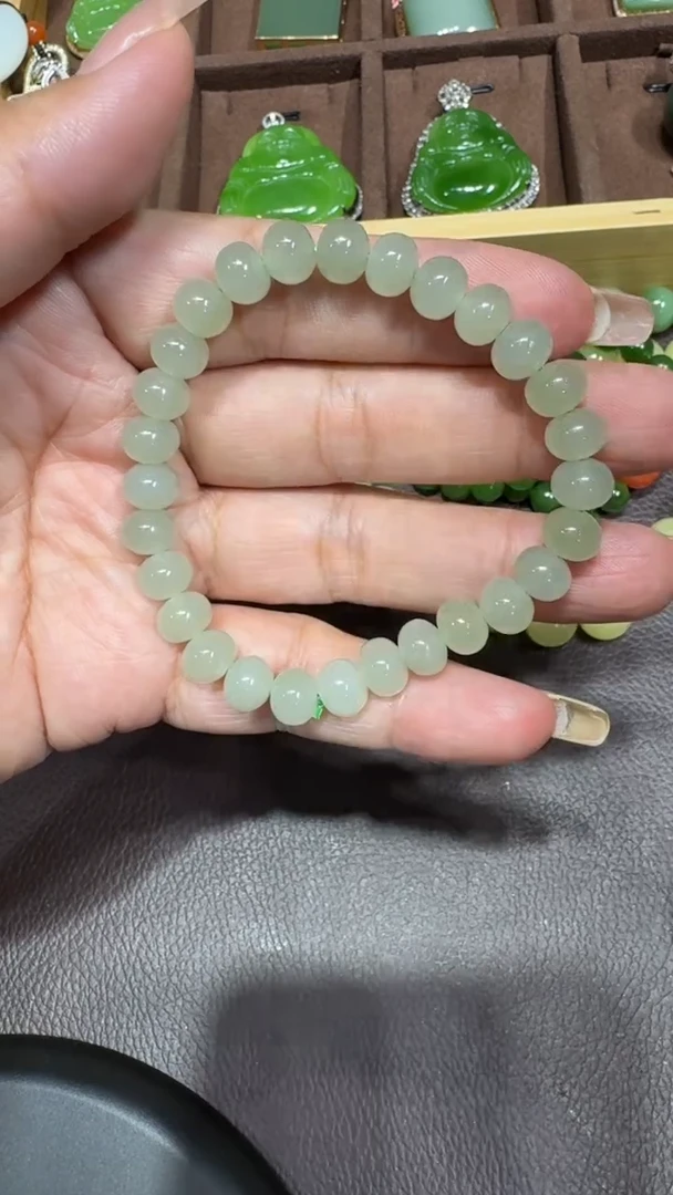 【闪购商品】和田玉手链未镶嵌(多样性发一件)7-8