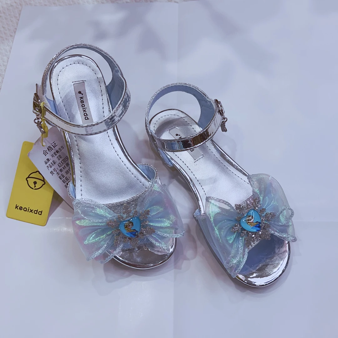 【新疆包邮32码】 70150女童爱莎公主凉鞋 女宝夏季新款鞋子软底