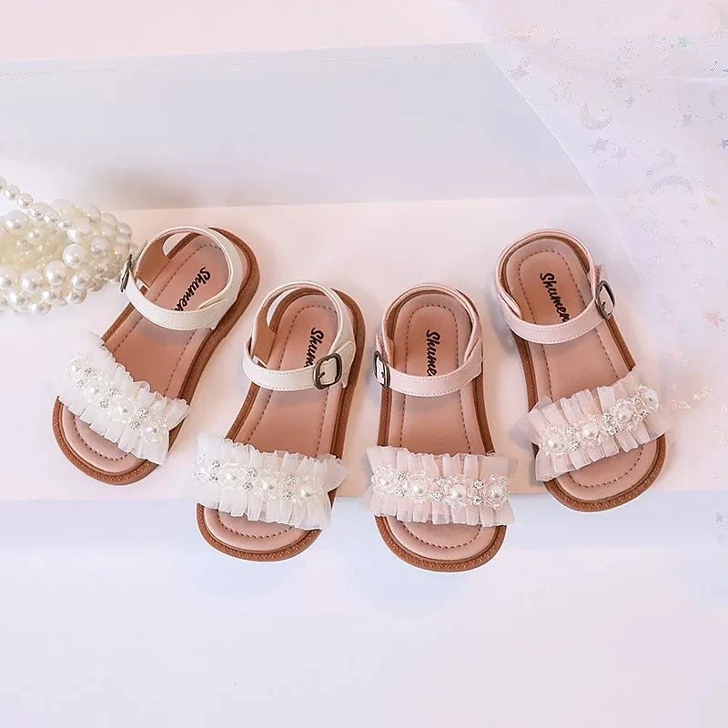 【新疆包邮26-33码】6506碎纱公主凉鞋 夏季 宝宝软底 跳舞小女孩