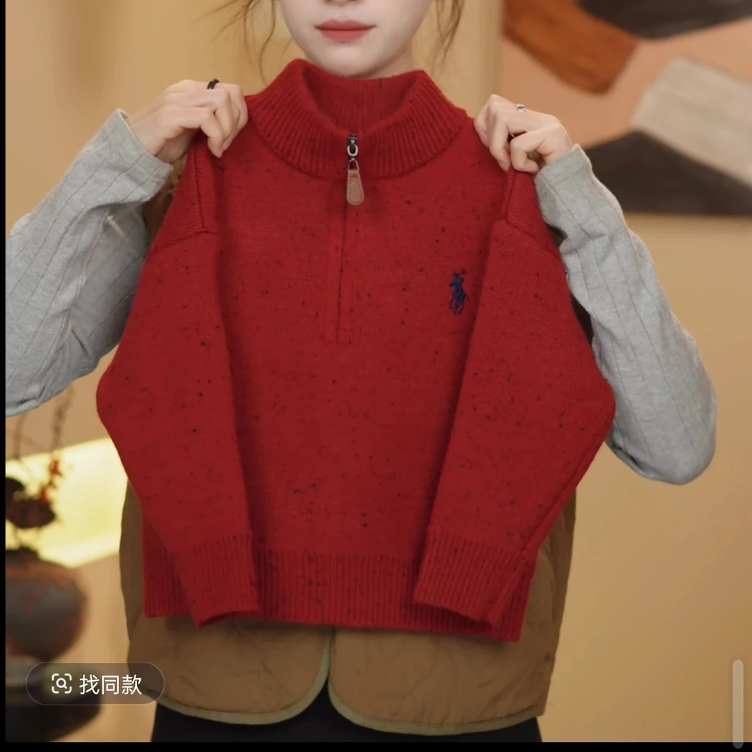 儿童新款针织韩版时尚彩点加绒毛衣时尚男女宝宝外套开衫秋冬百搭