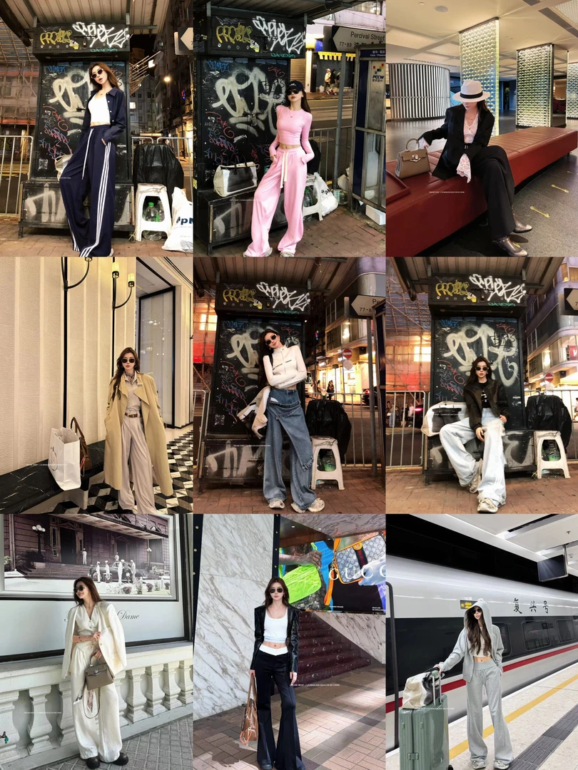 【婉君】维多利亚港之旅 早秋剧透大上新  都市时尚服饰