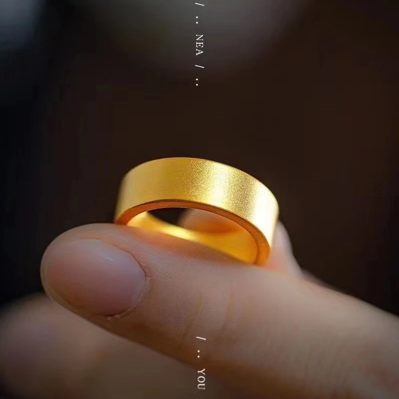 合金戒指 5D精工版闭口指环男女4mm