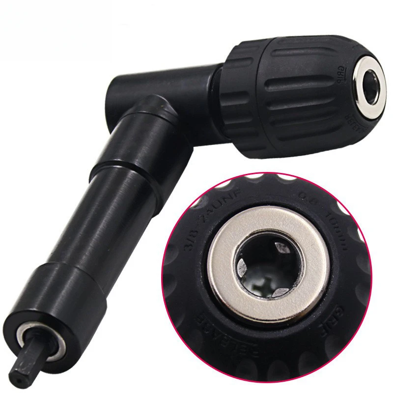 90度转角器 狭窄空间拐弯转角钻 开孔转接器 电钻拐弯器 直角电钻