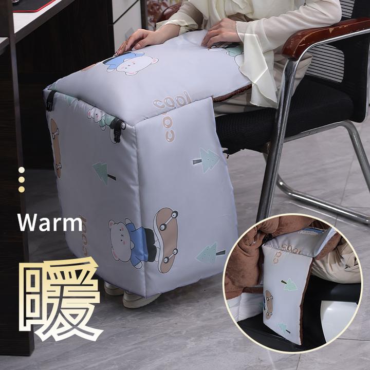 新款法兰绒加厚电动车防风挡风被内搭被