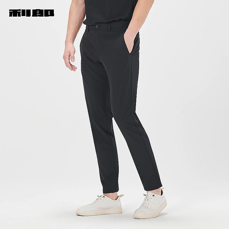 【商场同款】利郎官方 休闲裤男士商务休闲夏季新款轻薄透气裤子