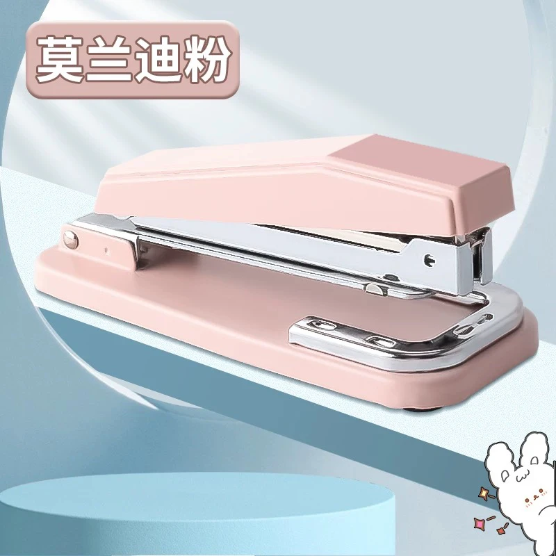 颜色不挑可旋转省力大号订书机家用型办公室装订