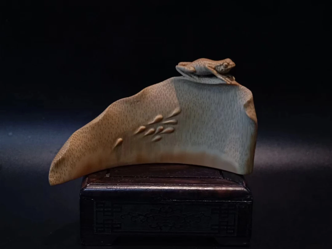 玉竹巧雕小蝌蚪找妈妈