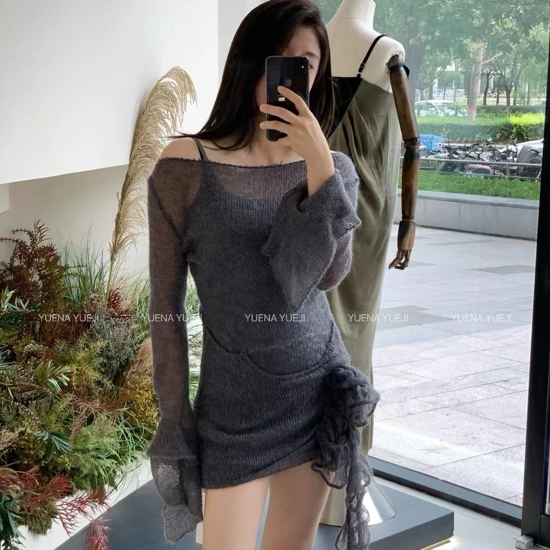 野玫瑰针织连衣裙 cello sonata