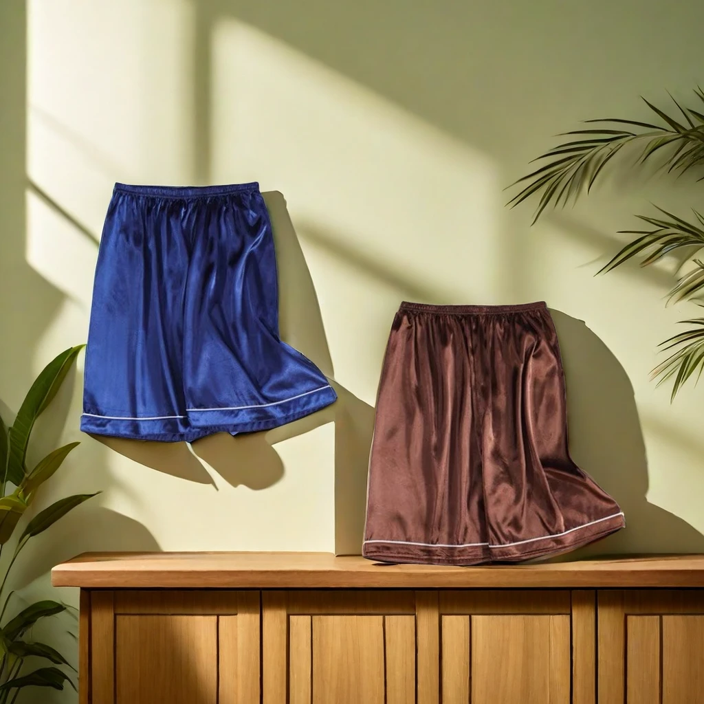 男士睡裤夏季薄款居家裤子睡觉宽松冰丝睡裤男士冰感裸家居裤男