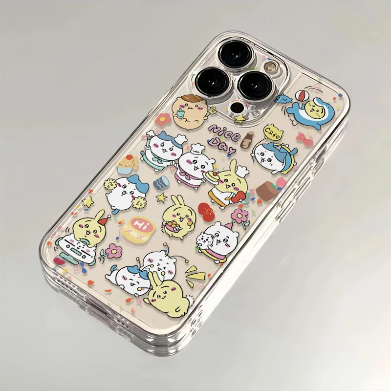 吉伊chiikawa苹果华为oppo小米vivo手机壳iPhone15/14pm太空壳ins