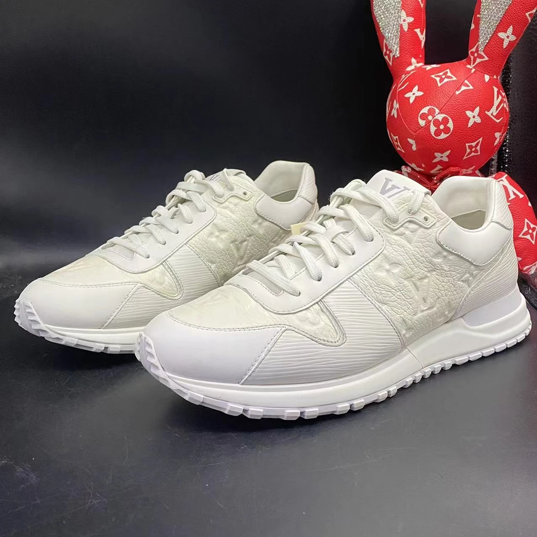 【聚星折扣】LouisVuitton/路易威登白色runway运动鞋40.5码ddm1345