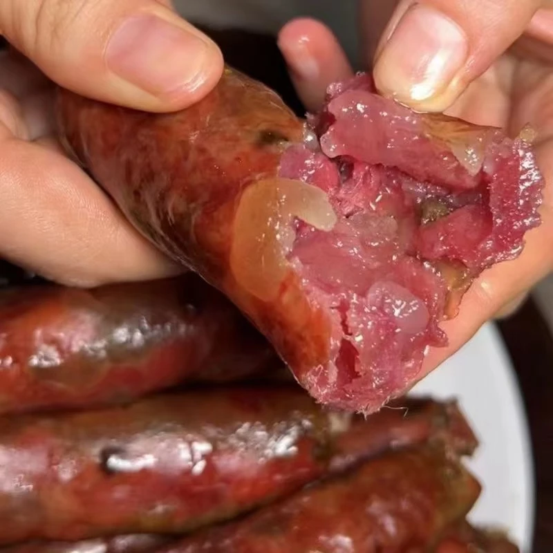 高山散养土黄牛肉香肠一单一拍改价链接