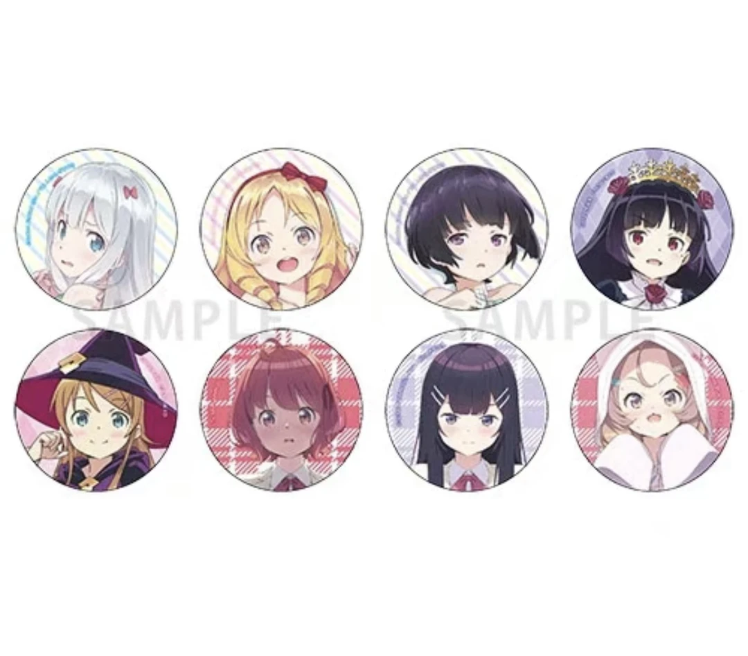 神广崎 俺妹 埃罗芒阿老师 吧唧徽章